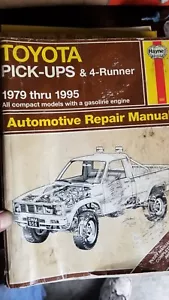 Haynes 656 Toyota Pick-Ups & 4-Runner 1979 thru 1995 Automotive Repair Manual - Picture 1 of 1