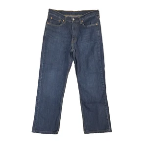 Levi's 550 jeans men's 32x27 relaxed fit straight blue stretch denim pants - Picture 1 of 12