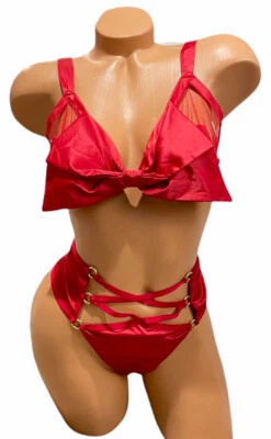 Victoria's Secret Dream Angels Bralette Bra Very Sexy Thong Panty XL/L - Image 1 of 3