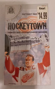 Hockeytown Detroit Red Wings NHL Hockey 1996-97 Championship Season VHS Yzerman - Picture 1 of 3