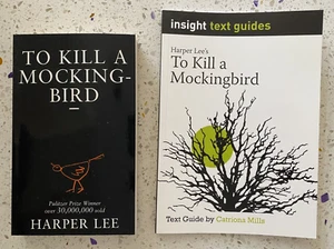 To Kill A Mockingbird by Harper Lee + Insight Text Guide by Catriona Mills - Picture 1 of 1