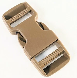 (5 Pack) 1” inch(25mm) Quick Side Release Buckle - Dual-Side Adjust - USA Made - Picture 1 of 11