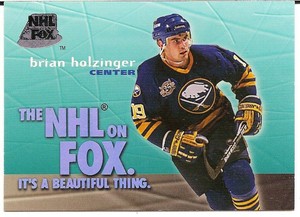1995-96 SkyBox Impact NHL On Fox Brian Holzinger #15