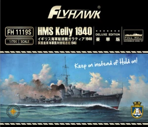 Flyhawk 1/700 FH1119S HMS Destroyer Kelly 1940 - Bild 1 von 1