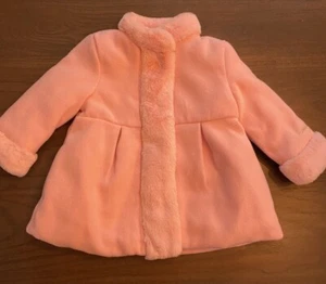 London Fog Toddler Girls Coat 12 months Pale Pink  - Picture 1 of 12