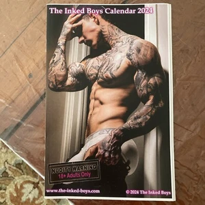 Mini calendario Inked Boys 2024 (desnudos) - Imagen 1 de 1