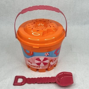 2025 Dunkin Munchkin Bucket "Sandcastle" w/ Small Mini Shovel Beach Toy Limited - Picture 1 of 9