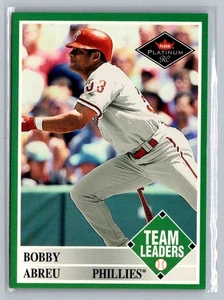 Fleer Platinum #440 2001 Bobby Abreu - Imagen 1 de 2
