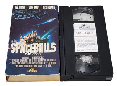Spaceballs (VHS, 1988) Mel Brooks John Candy Rick Moranis Original Release - Image 1 of 4