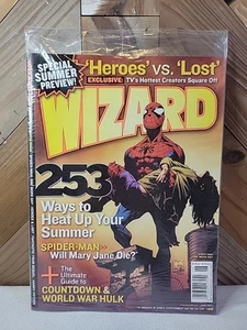 WIZARD Magazine #188 June 2007 Summer Preview Issue Spider-Man, Hulk. Sealed  - Picture 1 of 2