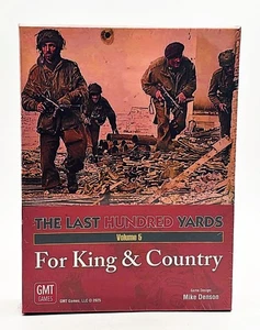 GMT Games The Last Hundred Yards Vol 5 For King & Country SEALED - Picture 1 of 3