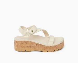 Reef Women’s Vista Higher Luna Platform Sandals Vintage Cork Size 7 - Picture 1 of 7