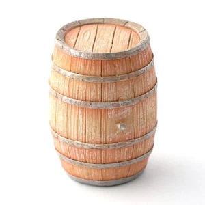 Dolls House Empty Wine Barrel (RP18570) - 1:12 Scale Miniatures | Minimum World - Picture 1 of 1