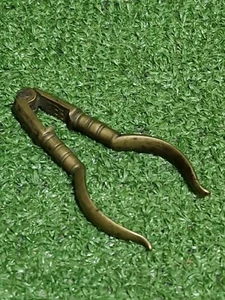 Antique Early Georgian Brass Nutcrackers c 1800 Christmas Nut - Picture 1 of 10