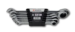 WÜRTH Zebra beidseitiger Ratschen-Ringmaulschlüssel Satz 071425950 - Bild 1 von 5