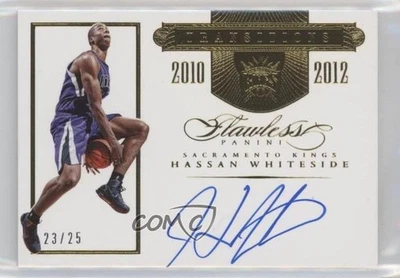 2015-16 Panini Flawless Transitions Auto /25 Hassan Whiteside #TR-HW2 Auto - Image 1 of 2