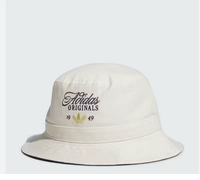 adidas Originals Bucket Hat Trefoil Logo OSFA Black Blue White Purple - Image 1 of 4