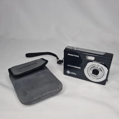 Praktica DPix 5201g 5.0MP Compact Digital Camera Black Tested Working Retro - Image 1 of 4