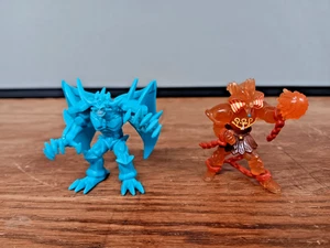 Vintage Yugioh Figures - 2002 Obelisk the Tormentor and Exodia - Mattel 2" - Picture 1 of 3