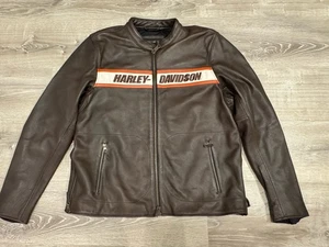 Harley Davidson Herren Victory Lane II Echtleder Rindsleder Jacke Gr. 2XL - Bild 1 von 9
