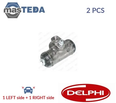 LW60354 DRUM WHEEL BRAKE CYLINDER PAIR REAR DELPHI 2PCS NEW OE REPLACEMENT - Image 1 of 4