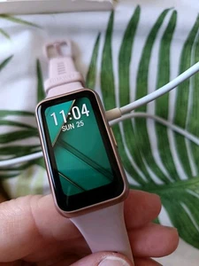 Huawei Band 7 Fitness Tracker Smart Watch Pink, SpO2 Heart Rate Sleep Monitor - Picture 1 of 13