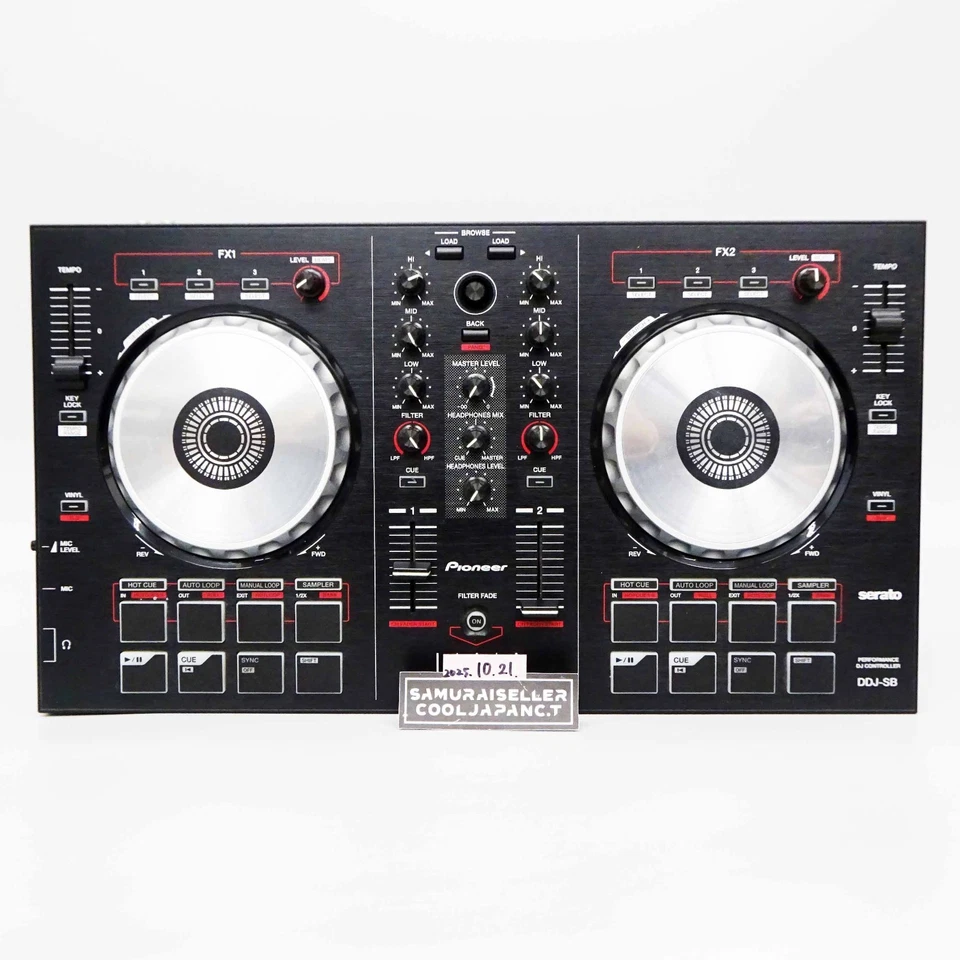 Pioneer DJ DDJ-SB Black Serato DJ Controller from Japan Used - Image 1 of 4