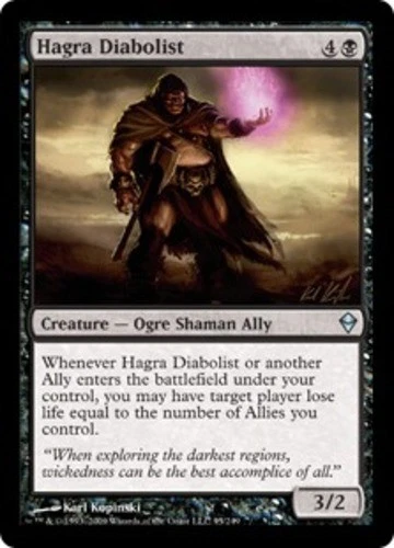 Hagra Diabolist - Zendikar #95/249 MTG Magic The Gathering - Image 1 of 1