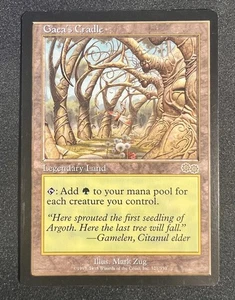 Magic the Gathering Gaea's Cradle Urza's Saga Near mint/Excellent - Picture 1 of 2