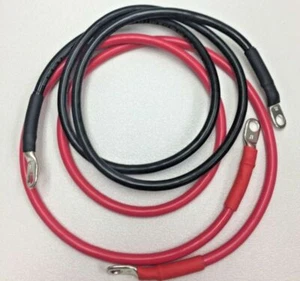 6 Gauge AWG Copper Battery Cable Marine, Car, Truck, RV, Solar Custom Made - Picture 1 of 4