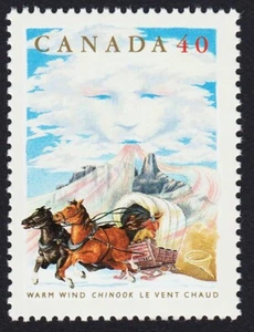 FOLKTALE = WARM WIND CHINOOK - Folklore = CANADA 1991 #1336 MNH - Picture 1 of 1
