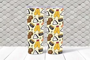 Bicchiere skinny personalizzato cibo giapponese Kawaii 20 oz - Foto 1 di 1