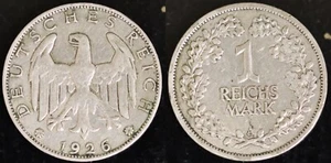 1926 A Germany - Weimar Republic Reichsmark KM# 44 - Picture 1 of 3