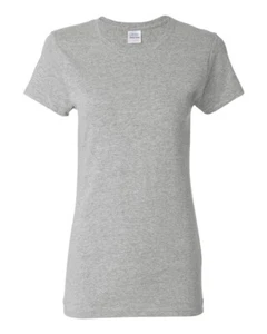 M&O Jersey Soft style Women's Short Sleeve T-Shirt Sports Grey M - Picture 1 of 4