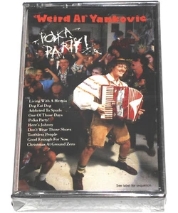 "Weird Al" Yankovic - Polka Party! (Cassette Tape 1986) NEW SEALED - Picture 1 of 4