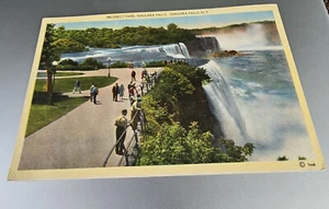 Large, Oversize Linen Postcard of Prospect Park, Niagara Falls, NY - Picture 1 of 1