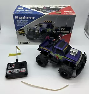 Nikko Explorer Imcadisa Sound System Skala 1/18 mit Ovp RC Vintage Purple - Bild 1 von 17