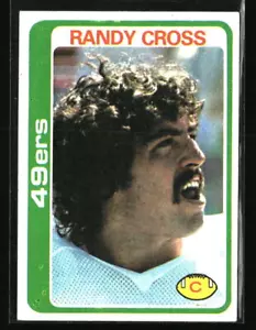 Randy Cross 1978 Topps #231 FOOTBALL Card - Picture 1 of 2
