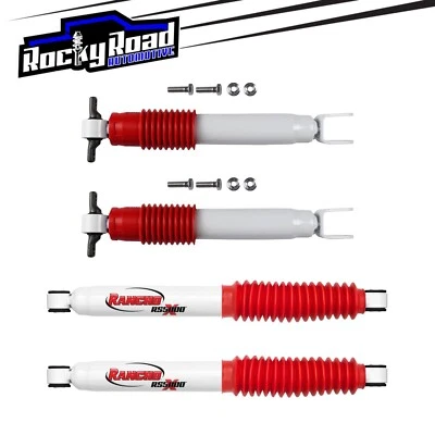 Rancho Shocks (4) for 2011-2023 Chevrolet Silverado GMC Sierra 2500HD 3500HD - Image 1 of 4