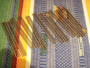 12 Stück 9" gerades Gleis Spur HO Österreich Liliput #301 - Bild 1 von 3