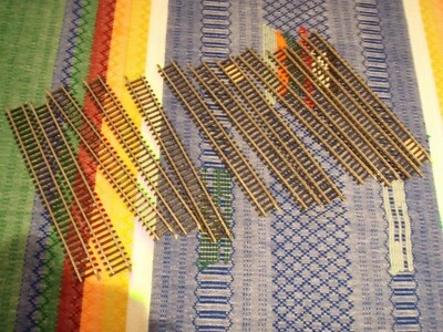 12 piezas 9" vía recta escala HO Austria Liliput #301 Foto 1 de 3