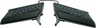 KINESIS Freestyle2 Ergonomic Keyboard w/ VIP3 Lifters for PC (9" Black 