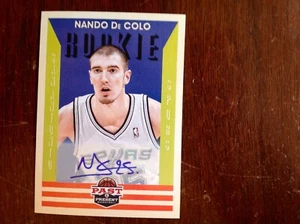 2012-13 Past & Present (Autograph) #218 Nando DeColo (RC) (MINT) - Picture 1 of 2