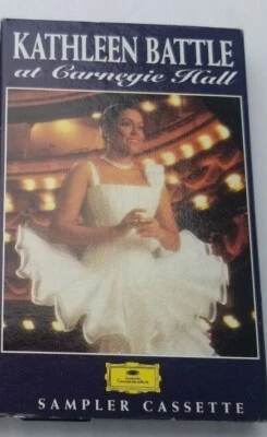 Kathleen Battle Carnegie Hall sampler cassette Swing Low Summertime Rachmaninov - Image 1 of 2