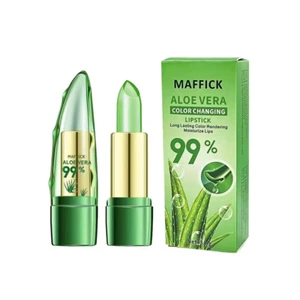 2x Aloe Vera Farbwechsel Lippenbalsam - Lippenstift -Langanhaltende Feuchtigkeit - Bild 1 von 5