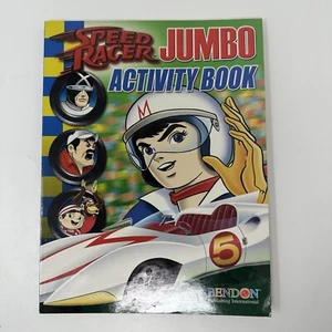 Speed Racer Jumbo Activity Coloring Book 2008 Bendon UNUSED UNCOLORED - Picture 1 of 15