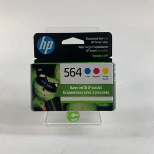New HP 564 N9H57FN Tri-color Ink Cartridge - Picture 1 of 4