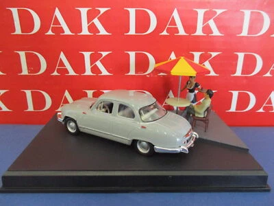 Die cast 1/43 Modellino Auto Diorama La Route Bleue Panhard Dyna Z - Immagine 1 di 4
