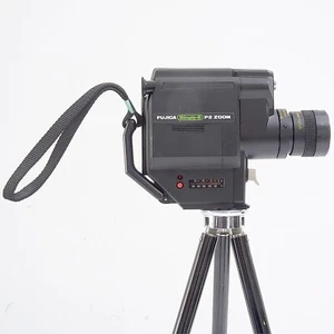 TELECAMERA CINEPRESA VINTAGE FUJICA SINGOLA 8 P2 ZOOM 8mm c.1978-9 - Foto 1 di 7