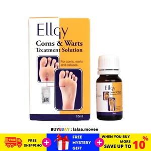 10ml Ellgy Corns & Warts Treatment Solution Remove Skin Cell Effected Free Ship - Picture 1 of 5